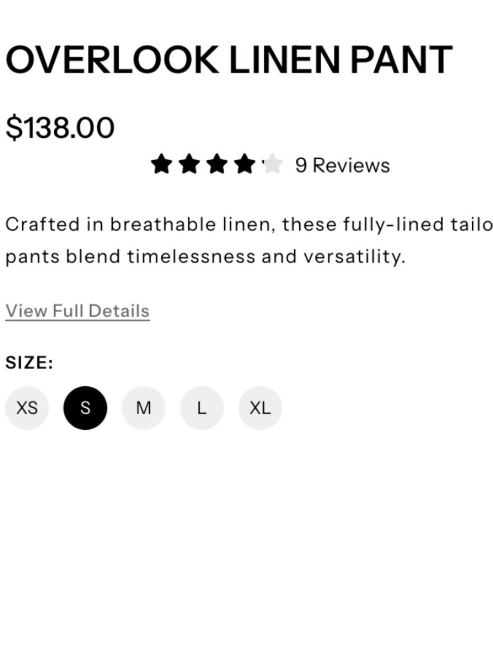 Z Supply Overlook Linen Pant - Picture 3 of 3
